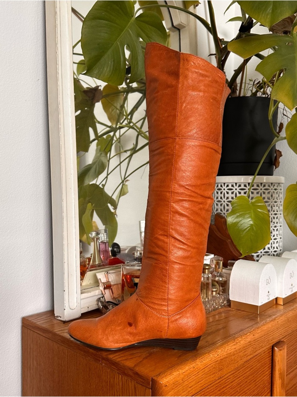 Y2K Bakers Leather Knee-High Boots - Picture 5 of 7